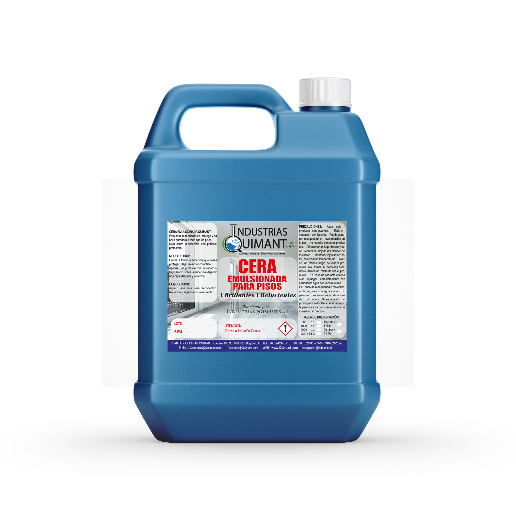 Cera Emulsionada para Pisos - Imagen 3